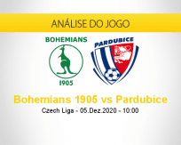 Prognóstico Bohemians 1905 Pardubice (05 dezembro 2020)