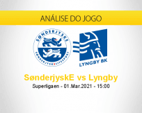 Prognóstico SønderjyskE Lyngby (01 março 2021)