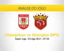 Prognóstico Changchun Shanghai SIPG (03 agosto 2021)