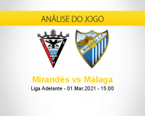 Prognóstico Mirandés Málaga (01 março 2021)
