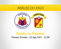 Prognóstico Pasto Pereira (02 agosto 2021)