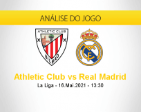 Prognóstico Athletic Club Real Madrid (16 maio 2021)
