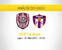 Prognóstico CFR Argeș (01 março 2021)