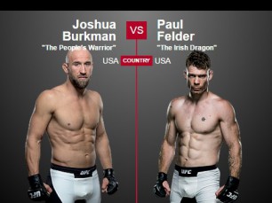 Análise: Josh Burkman vs Paul Felder (UFC - 29 maio 2016)
