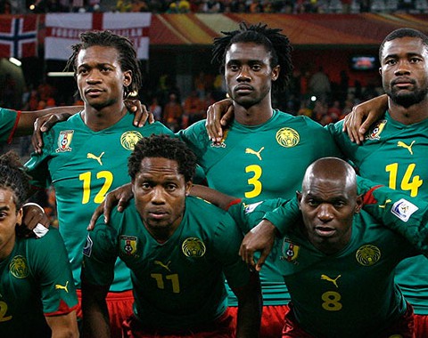 A Seleção dos Camarões de Alexandre Song, Achille Webo e Samuel Eto’o