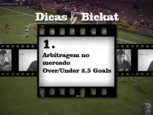 Arbitragem no mercado Over/Under 2,5 Goals