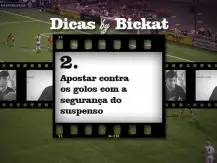 Apostar contra os golos com a segurança do suspenso