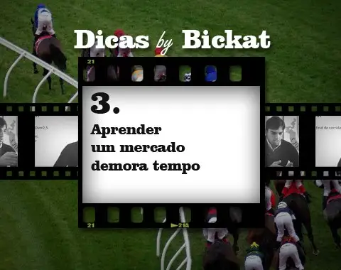 Aprender um mercado demora tempo