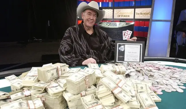 Doyle Brunson elige a los cuatro mejores jugadores de póquer