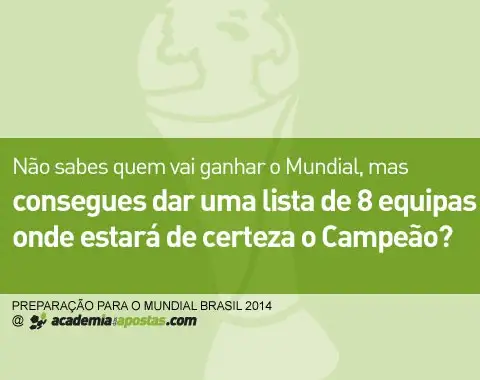 Dutching no vencedor do Mundial 2014: uma aposta apetecível