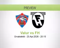 Valur vs FH