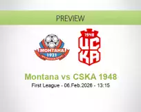 Montana vs CSKA 1948