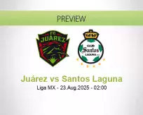 Juárez Santos Laguna betting prediction (23 August 2025)