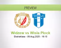 Widzew Wisła Płock betting prediction (09 August 2025)