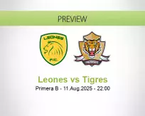 Leones Tigres betting prediction (11 August 2025)