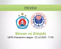 Slovan vs Zrinjski
