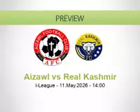 Aizawl vs Real Kashmir
