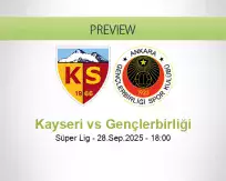 Kayseri Gençlerbirliği betting prediction (28 September 2025)