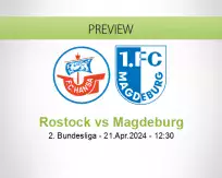 Rostock Magdeburg betting prediction (21 April 2024)