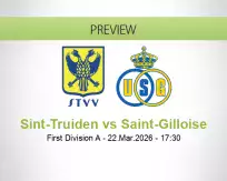 Sint-Truiden Saint-Gilloise betting prediction (22 March 2026)