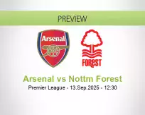 Arsenal vs Nottm Forest