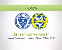 Željezničar Koper betting prediction (10 July 2025)