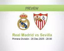 Real Madrid Sevilla betting prediction (20 December 2025)