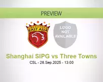 Shanghai SIPG Three Towns betting prediction (26 September 2025)