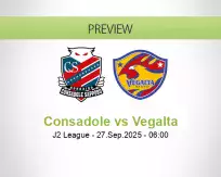 Consadole Vegalta betting prediction (27 September 2025)