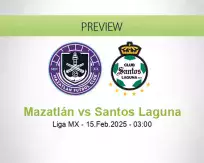 Mazatlán Santos Laguna betting prediction (15 February 2025)