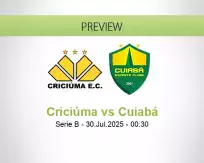 Criciúma Cuiabá betting prediction (30 July 2025)
