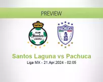 Santos Laguna Pachuca betting prediction (21 April 2024)