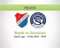 Baník Slovácko betting prediction (14 December 2024)