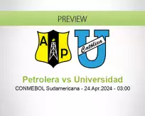 Petrolera Universidad betting prediction (23 April 2024)