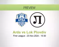 Arda Lok Plovdiv betting prediction (23 November 2024)