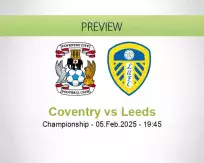 Coventry Leeds betting prediction (05 February 2025)