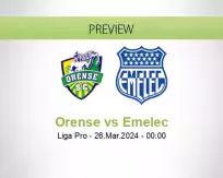 Orense Emelec betting prediction (25 March 2024)