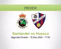 Santander Huesca betting prediction (15 December 2024)