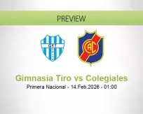 Gimnasia Tiro Colegiales betting prediction (14 February 2026)
