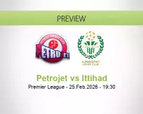 Petrojet Ittihad betting prediction (25 February 2026)