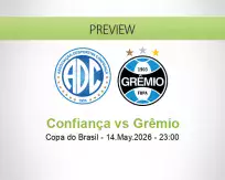 Confiança vs Grêmio