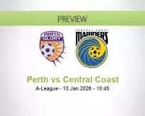 Perth Central Coast betting prediction (10 January 2026)