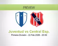 Juventud Central Esp. betting prediction (22 February 2026)
