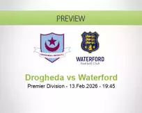 Drogheda Waterford betting prediction (13 February 2026)