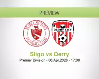 Sligo Derry betting prediction (06 April 2026)