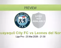 Guayaquil City FC vs Leones del Norte