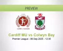 Cardiff MU Colwyn Bay betting prediction (06 September 2025)