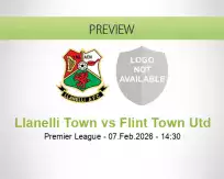 Llanelli Town Flint Town Utd betting prediction (07 February 2026)