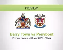Barry Town Penybont betting prediction (03 March 2026)