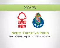 Nottm Forest vs Porto
